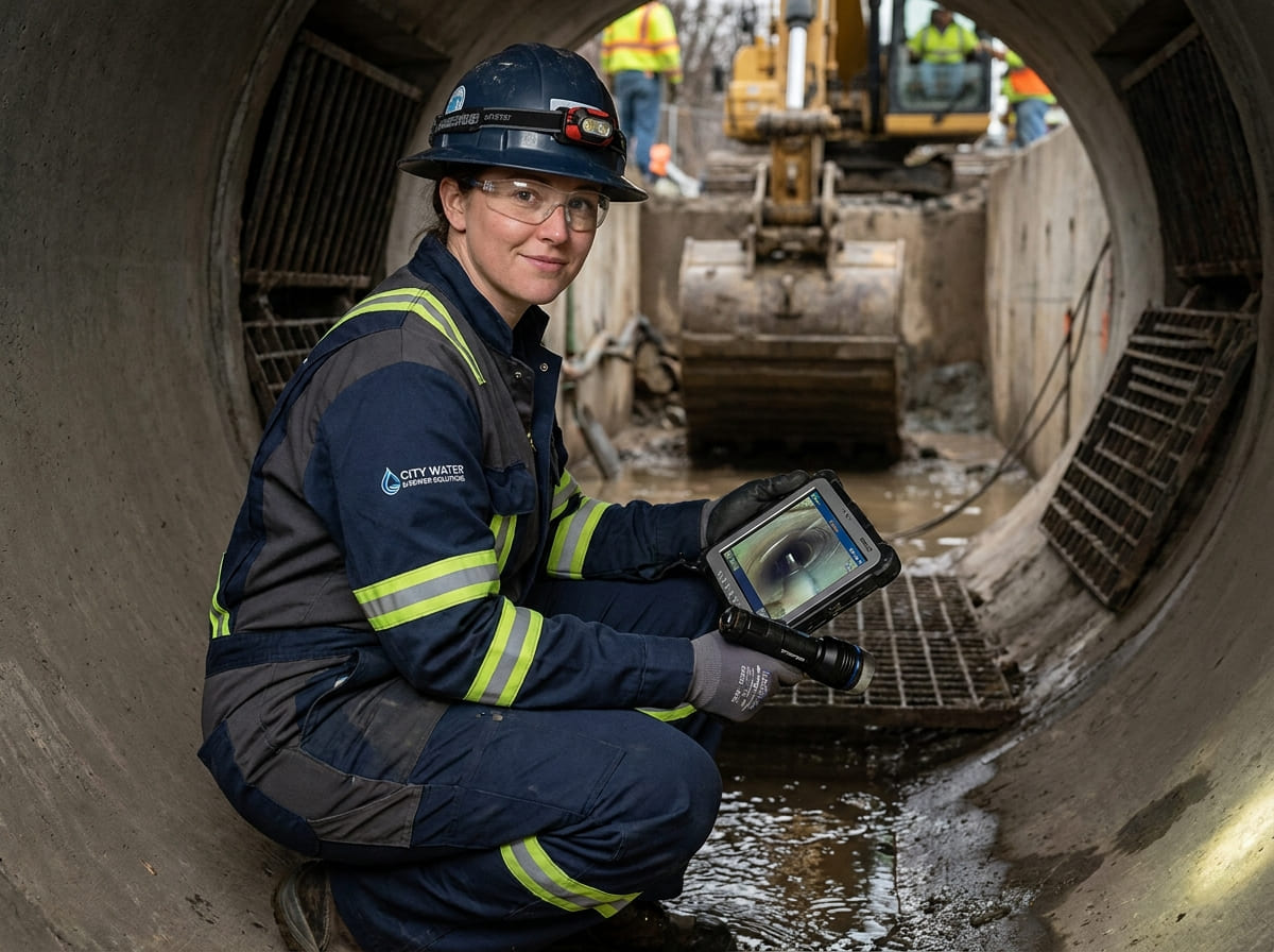Sewer Line Inspection & Replacement in Wallis